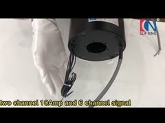 레이더 응용을위한 이더넷 슬리프 링