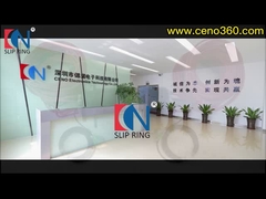 통합 전원 및 485 신호가 있는 4채널 광섬유 로터리 조인트