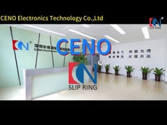 업계 응용을 위한 2 채널 기가비트 이더넷 슬립 링 통합된 슬립 링