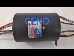 저온 적용을 위한 전기 통합된 관통 홀 슬립 링