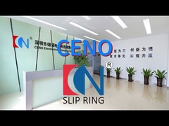 IP51 및 300RPM로 낮은 온도 100M 이더넷 팬케이크 슬립 링 수집기