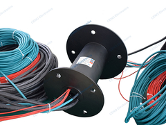 전기 전원 및 이더넷 신호와 함께 낮은 온도 반 폭발 슬리프 링