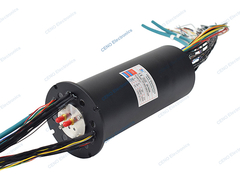 저온 통합 전기 전력 이더넷 & RF 로터리 유니온 슬립 링