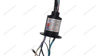 Industrial Ethernet Slip Ring for 360 Degree Rotation