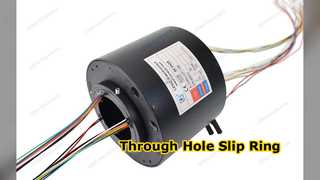 내부 보어가 50mm인 스루홀 슬립 링