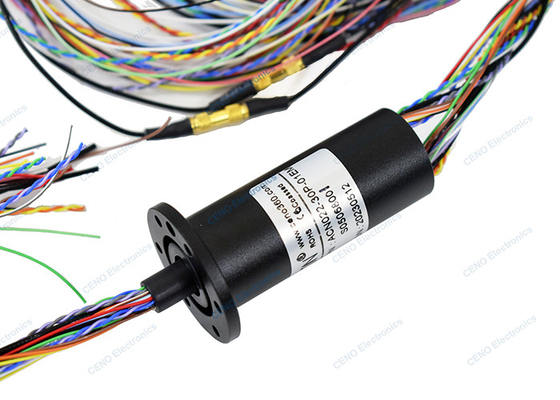 HDMI RS422 이더넷 신호와 저온 캡슐 슬립 링