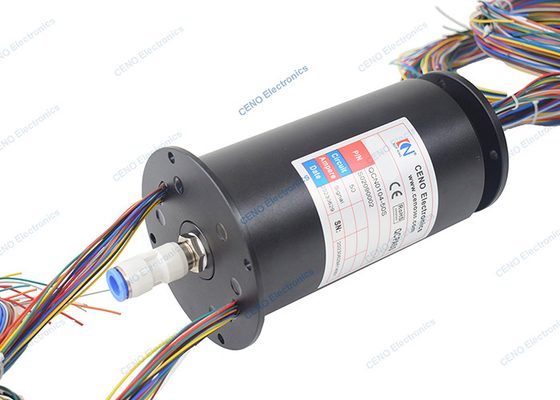 통합 IP51 Pneumatic 회전 결합 및 회전 전기 신호 합동 슬리프 링