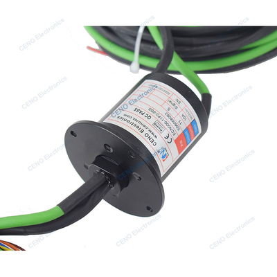 Modbus 신호 슬라이드 링 10A 전기 전력 및 산업 자동화용 플랜지