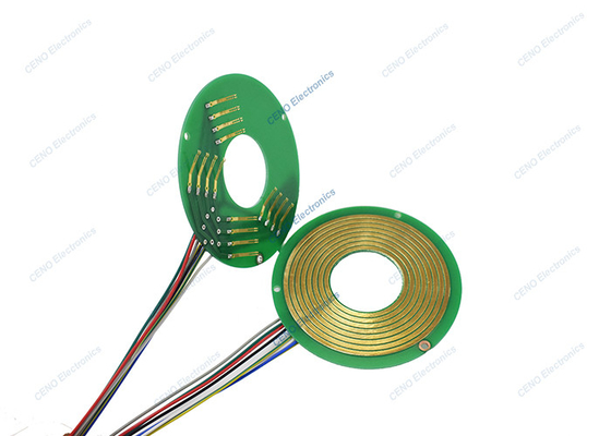 FR-4 PCB 플래터 전기 장치용 ID32mm와 함께 분리 떡치 슬립 링