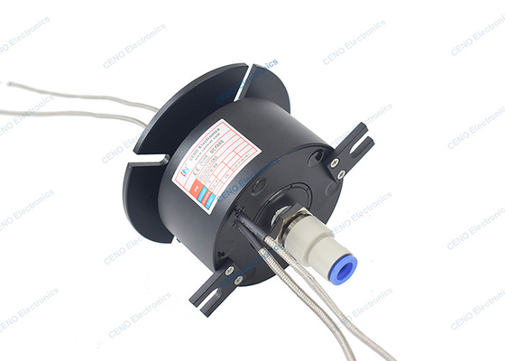 1MPa Ø10mm Tub G1/4'' Pneumatic Integrated Rotary Union With Thermo Couple Signal 소압 짝 신호를 가진 공기 통합 회전 결합
