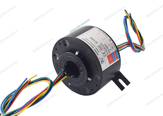 0-300rpm 구멍을 통해 슬라이드 링과 내부 구멍 25.4mm 산업 시스템