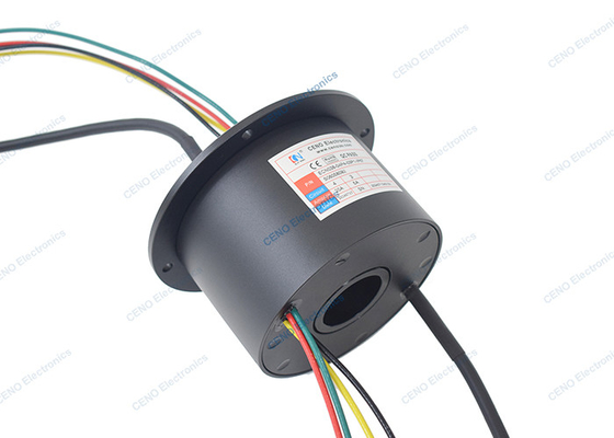 IP67 방수 스리프 링 ID38mm 및 회전 전기 커넥터