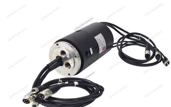 2 채널 G3 / 8와 함께 Pneumatic Hydraulic 회전 결합을 통합