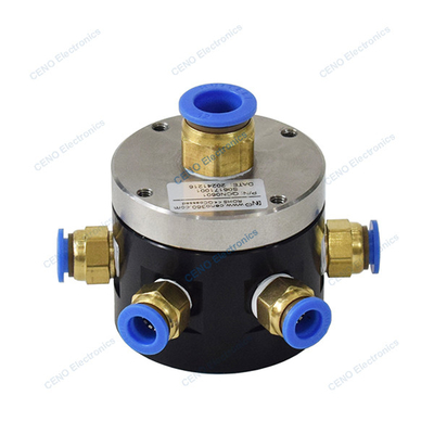 6 채널 공기 가스 공기 회전 결합 슬리프 링 압력 -100KPa ~ 0.8MPa