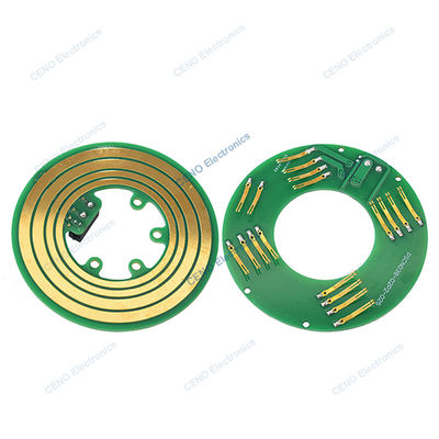 38mm PCB 스타일의 팬케이크 슬립 링