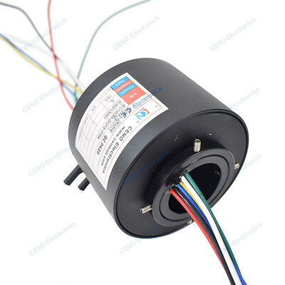 Industry Slip Ring with electric power and through hole 38mm and optional