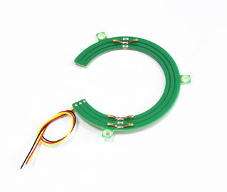 구멍을 통해서 편평한 팬케이크 미끄러짐 반지 얇은 공간 Electrombile를 위해 55mm 0-5VDC