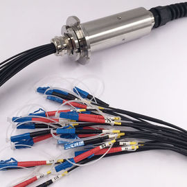 다 - 섬유 광학적인 회전하는 합동 IP54 38mm 파장 300rpm 속도에 수로를 열으십시오