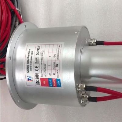 220VDC 50rpm 방수 IP65 기가비트 이더넷 슬립 링