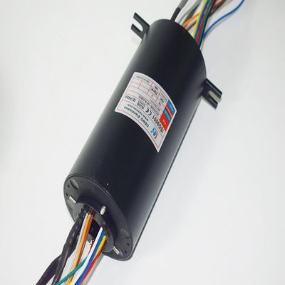 25.4 밀리미터 내경 380VDC 300rpm 기가비트 이더넷 슬립 링