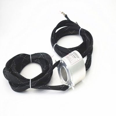 장기간 수명 시간 회전식 결합 하락은 블랙 알루미늄 주택으로 38.1 밀리미터 내경, 이송 힘 & 신호로 떠들썩합니다